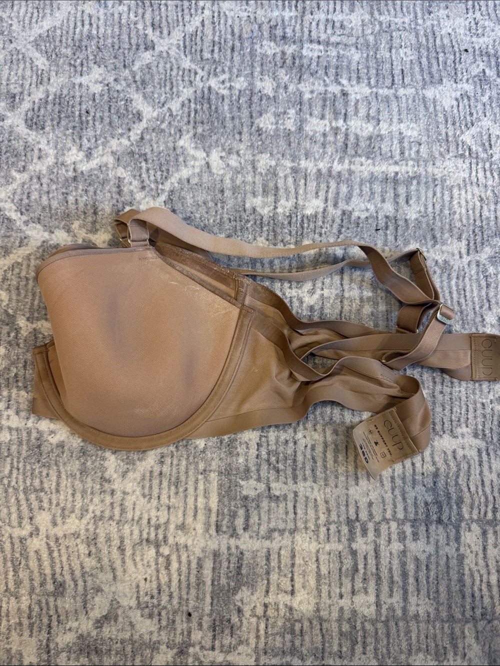CUUP Nude/Tan Lightly Padded Underwire Bra